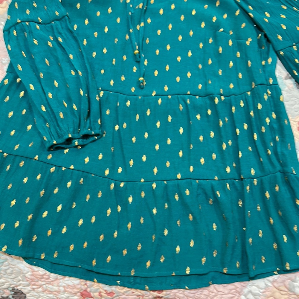 Cato peasant style blouse size Large - Picture 4 of 7